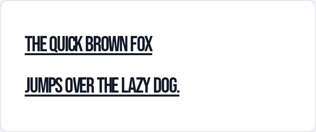 Bebas Neue typography specimen, task font-bebas-neue-v22