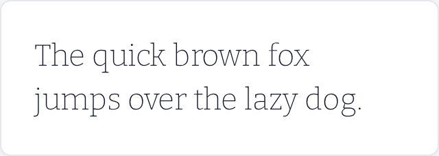 Bitter typography specimen, task font-bitter-v02