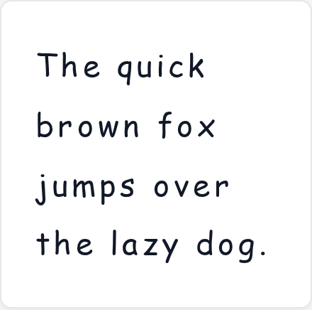 Comic Sans MS typography specimen, task font-comic-sans-ms-v18