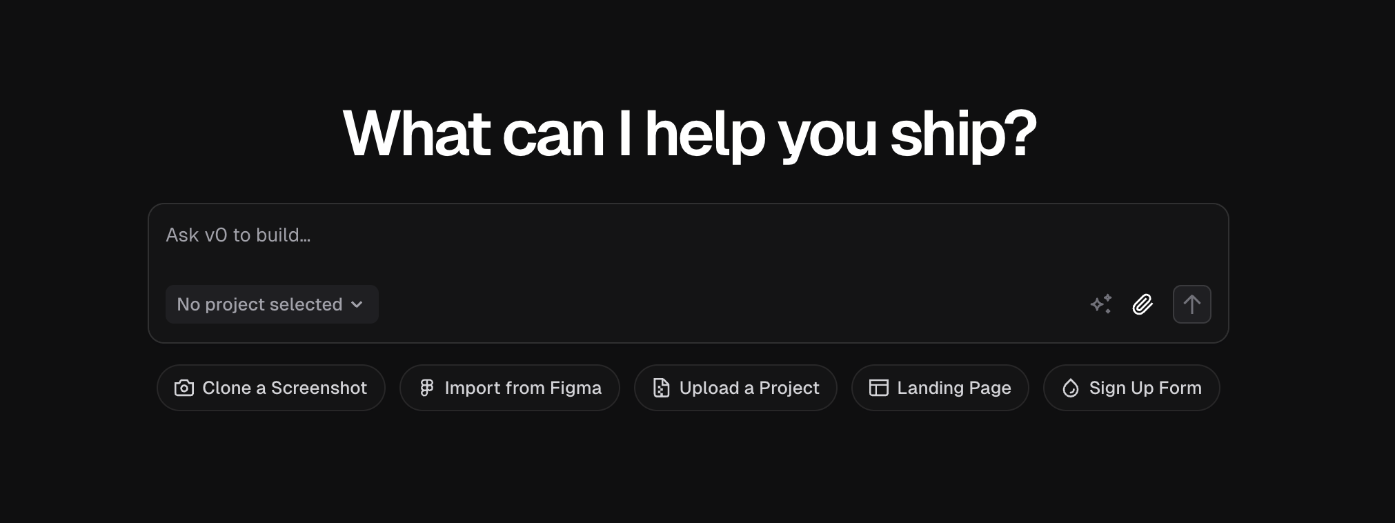 V0 Copilot Chat